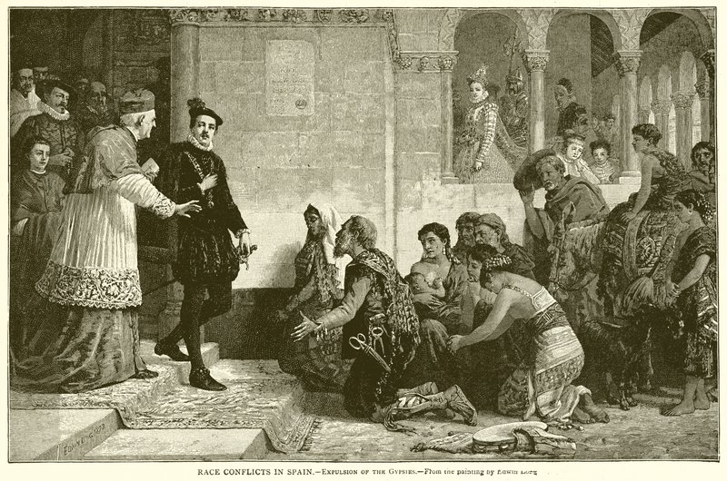 Race Conflicts in Spain--Expulsion of the Gypsies by English School