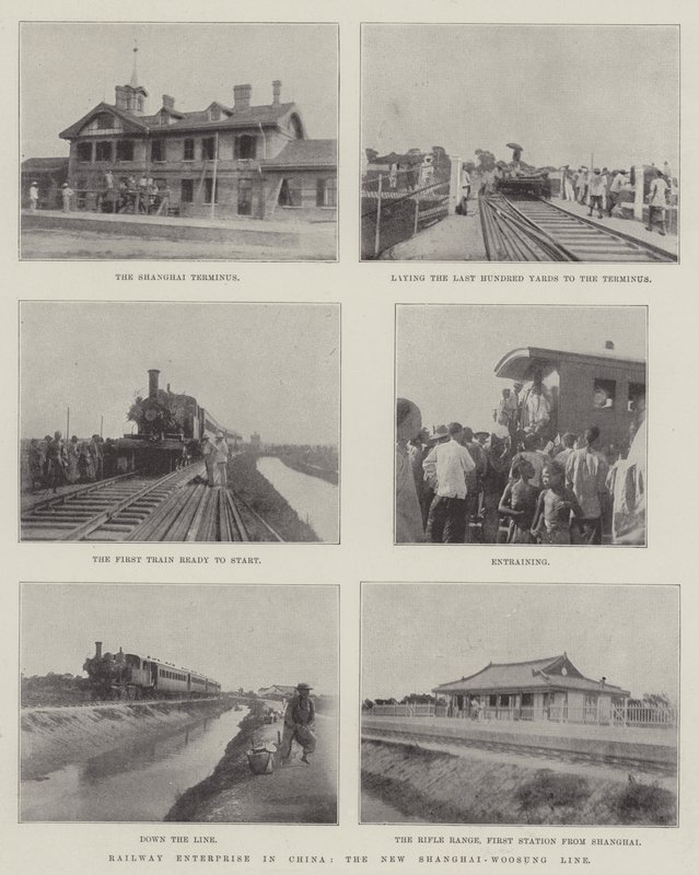 Railway Enterprise in China, the New Shanghai-Woosung Line by English School