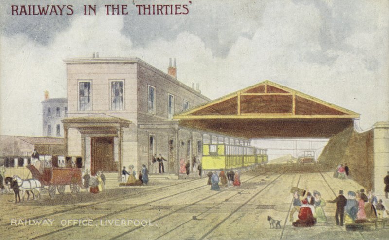 Railway Office, Liverpool by English School