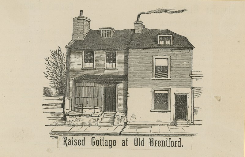 Raised Cottage at Old Brentford by English School