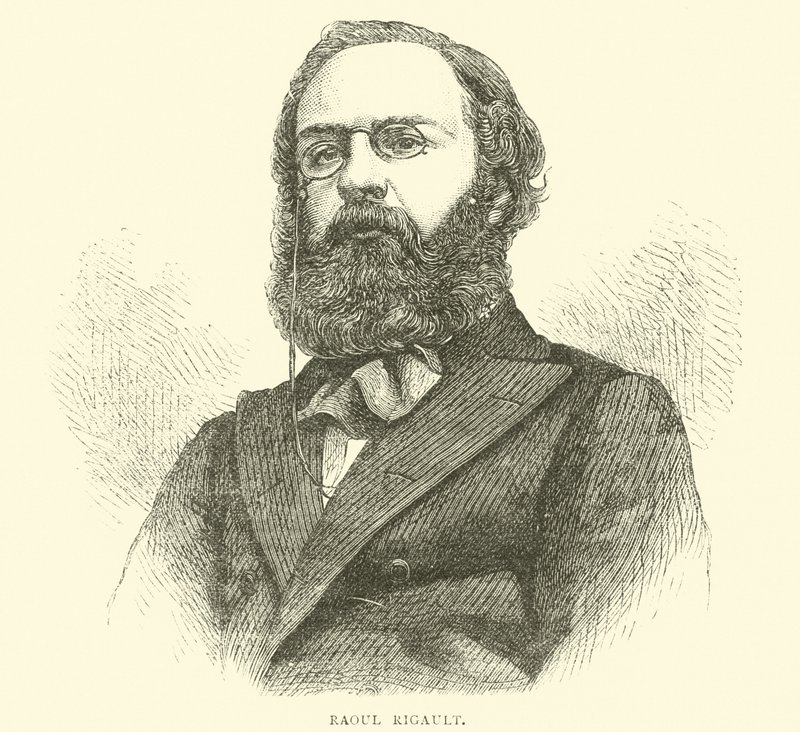 Raoul Rigault, May 1871 by English School