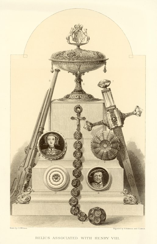 Relics Associated with Henry VIII by English School