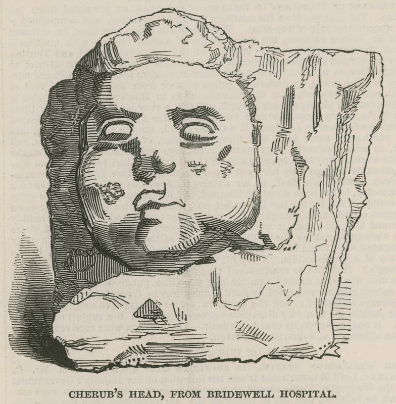 Relics of Bridewell Hospital by English School