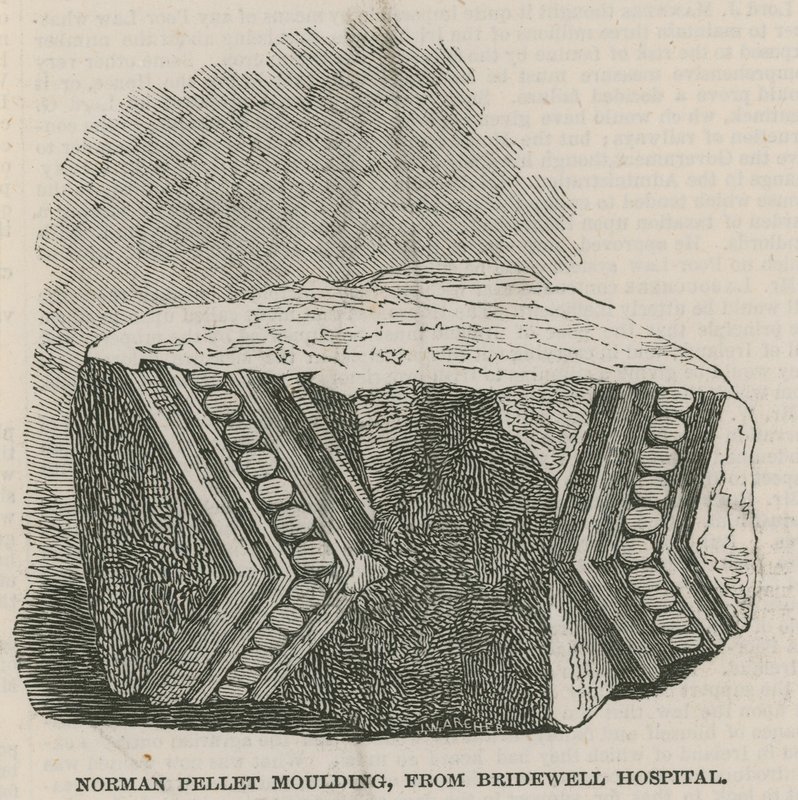 Relics of Bridewell Hospital by English School