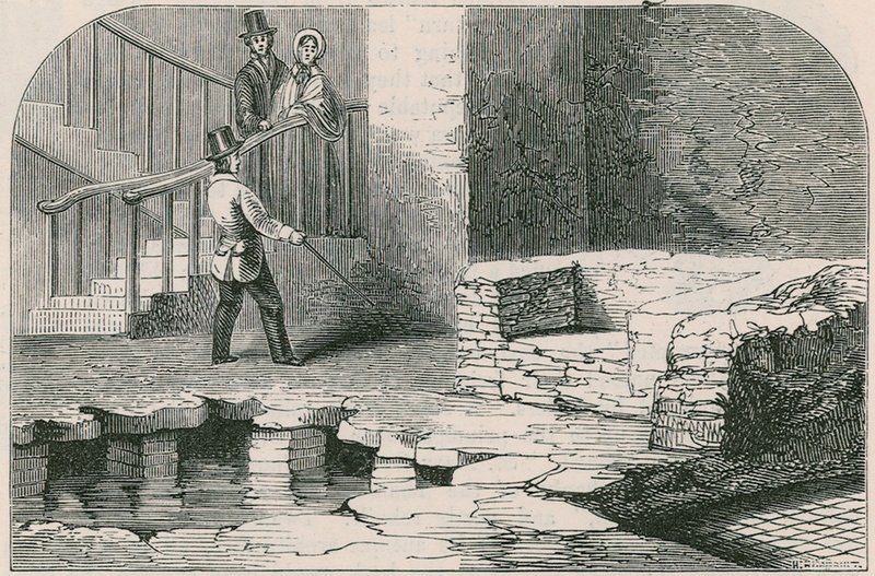Remains of Roman House, Coal Exchange by English School