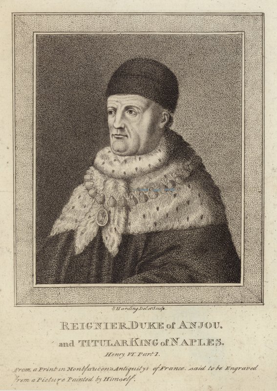 Rene of Anjou by English School
