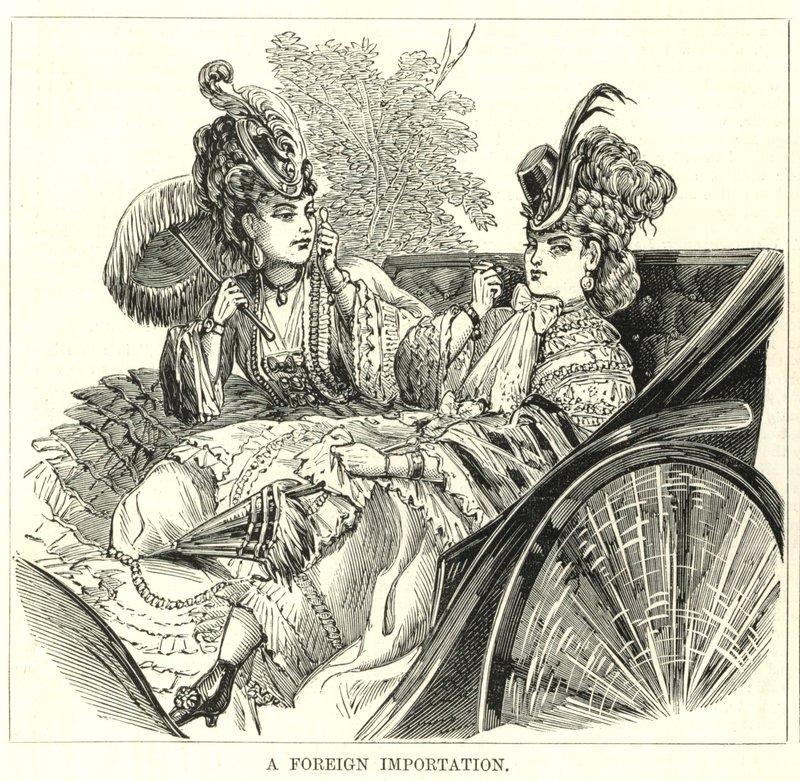 Representative Derby Women: A foreign importation by English School
