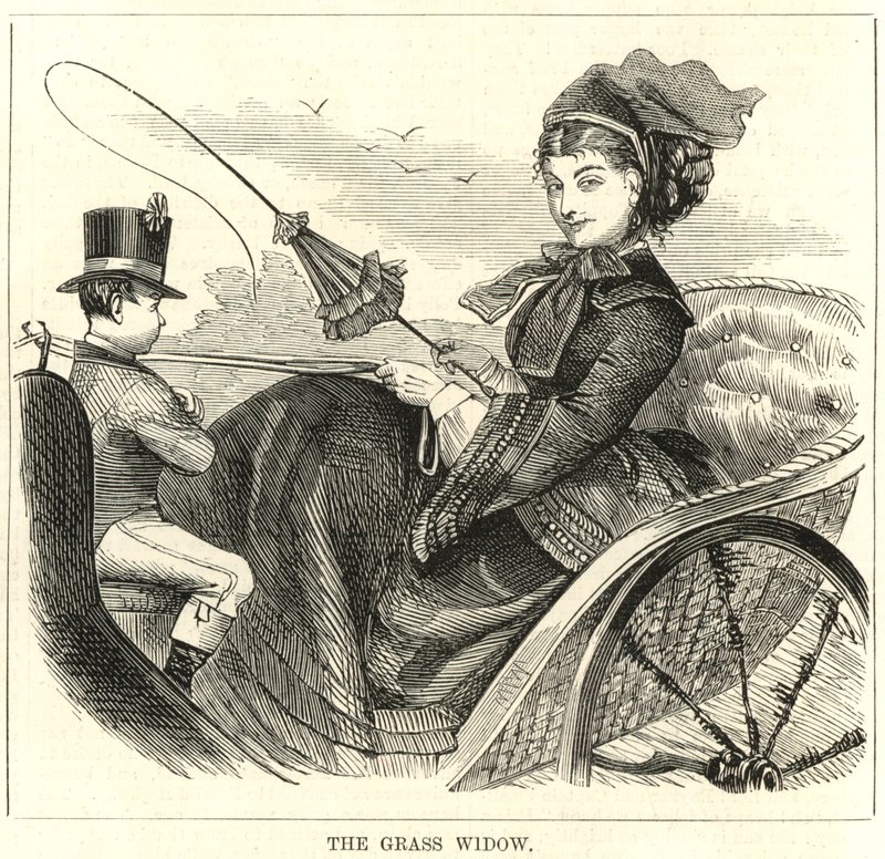 Representative Derby Women: The grass widow by English School