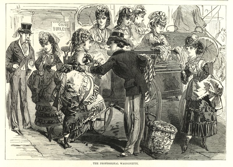 Representative Derby Women: The Professional Waggonette by English School