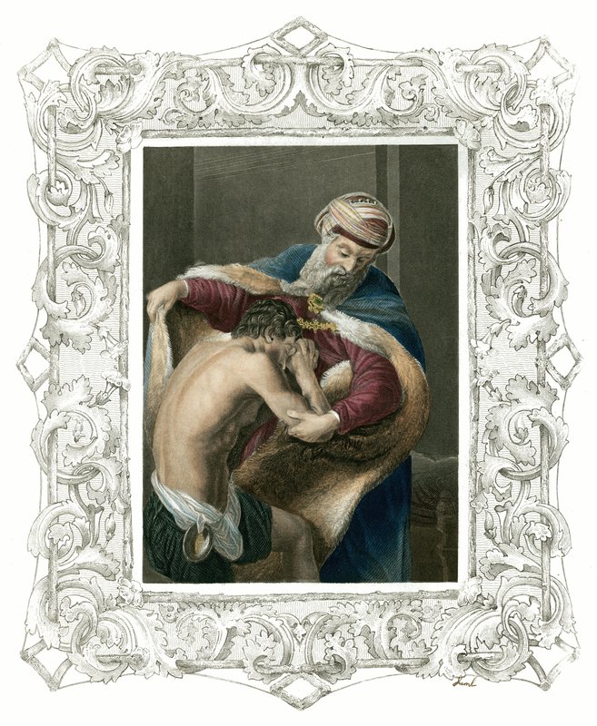 Return of the Prodigal Son by English School