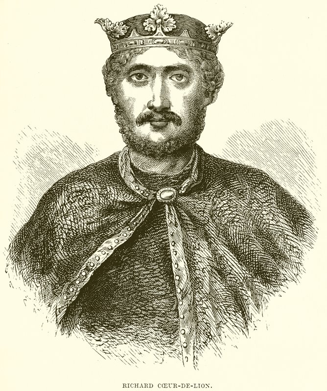 Richard Coeur-de-Lion by English School