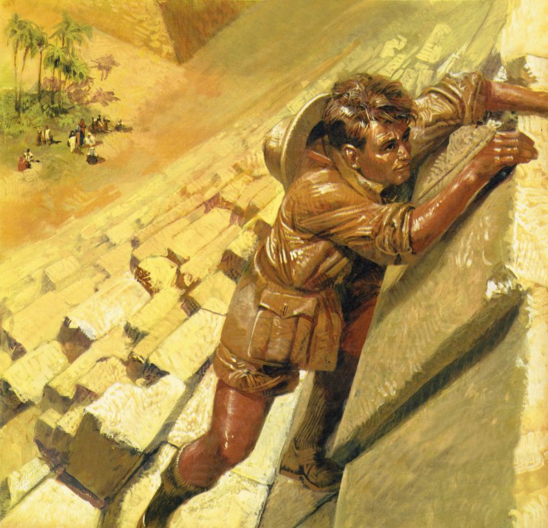 Richard Halliburton, American adventurer by English School