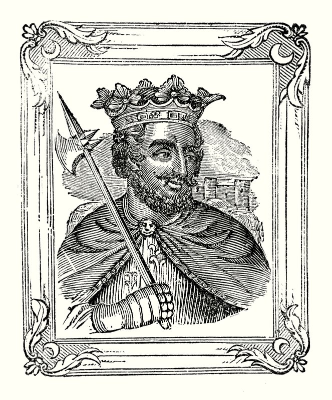 Richard I was born in 1157, crowned in 1189, and died in 1199 by English School