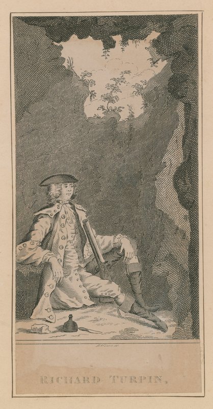 Richard Turpin aka Dick Turpin, highwayman by English School