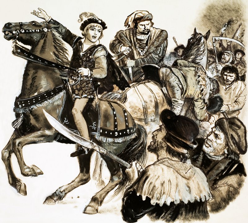 Richard of Bordeaux, Prince of Wales by English School