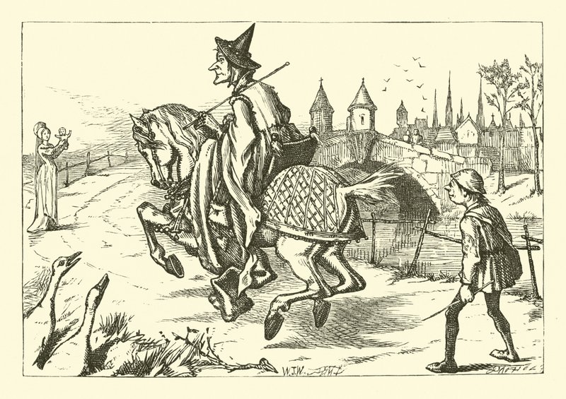 Ride a Cock-Horse to Banbury Cross by English School