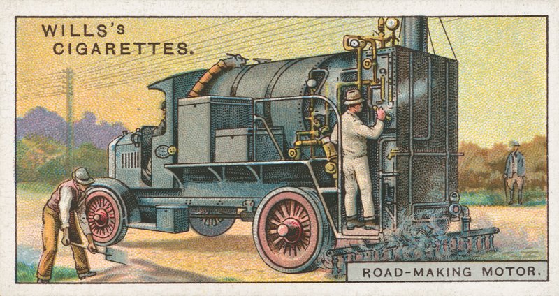 Road-Making Motor by English School