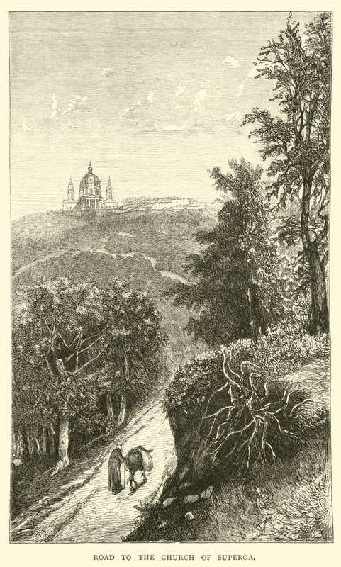 Road to the Church of Superga by English School
