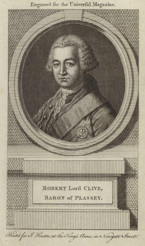 Robert Lord Clive, Baron of Plassey by English School