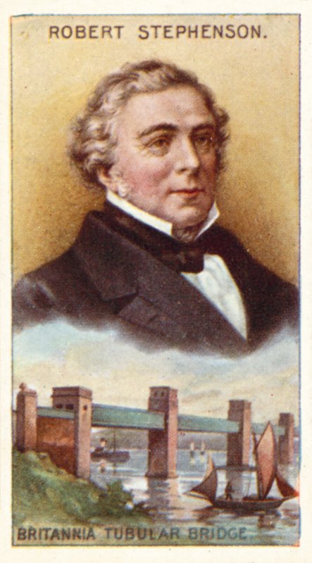 Robert Stephenson, Britannia Tubular Bridge by English School