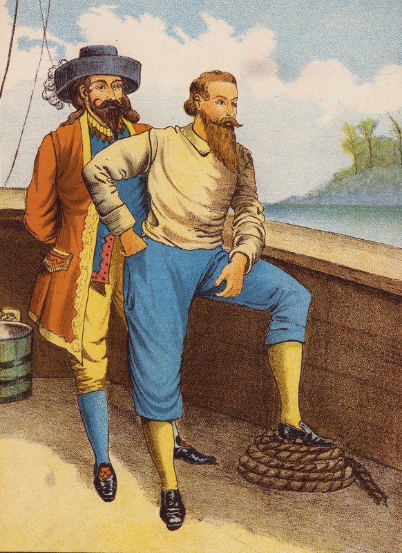 Robinson Crusoe by English School