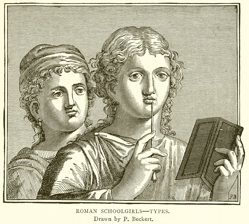 Roman Schoolgirls: Types by English School