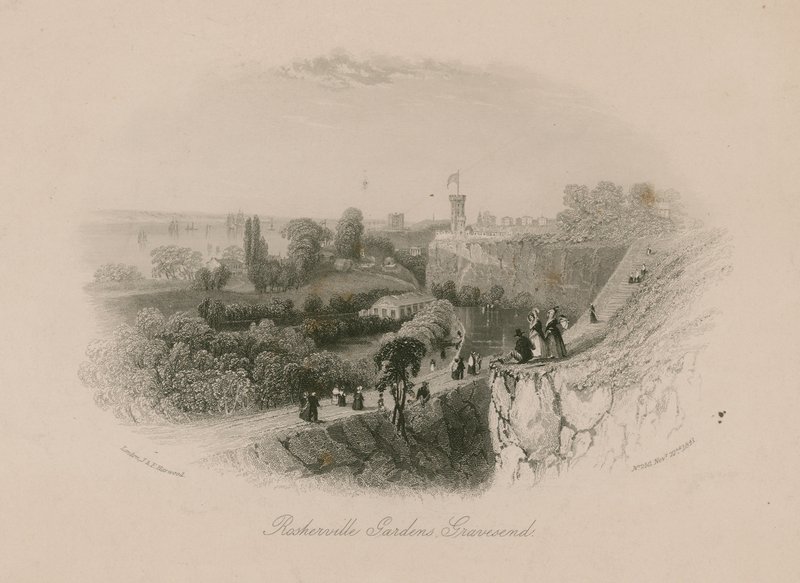 Rosherville Gardens, Gravesend by English School