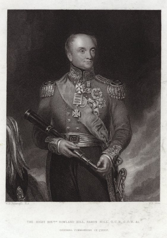 Rowland Hill, 1st Viscount Hill, British General by English School