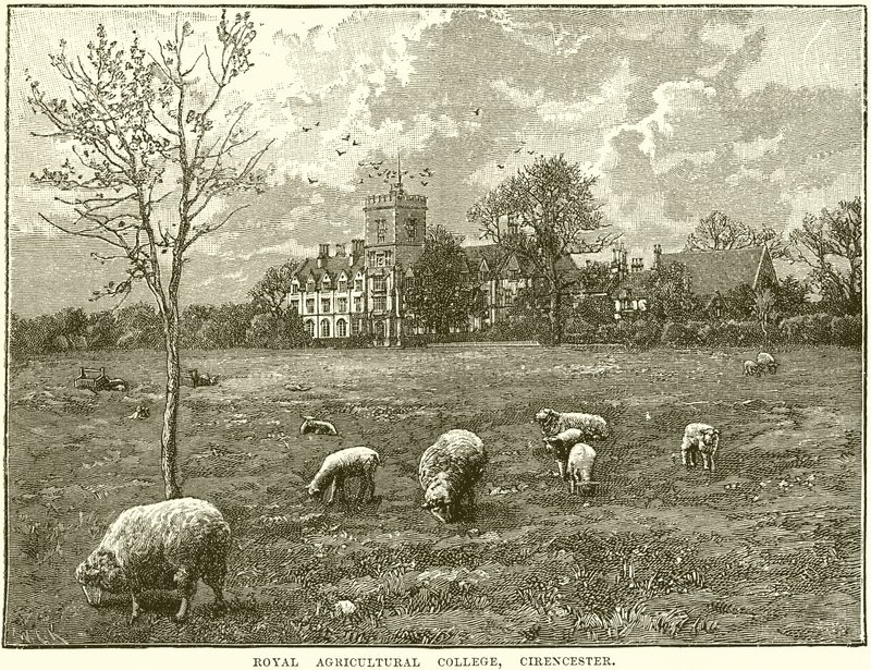 Royal Agricultural College, Cirencester by English School
