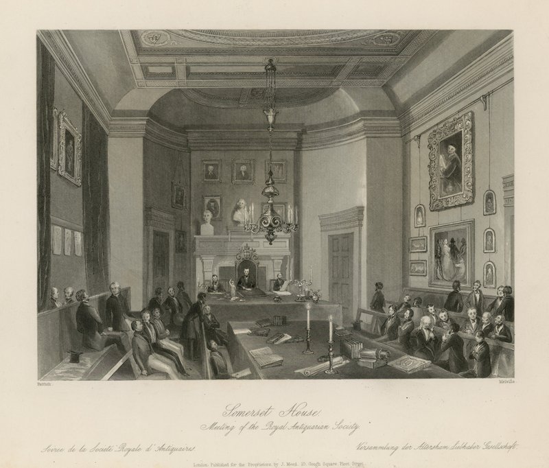 Royal Antiquarian Society by English School