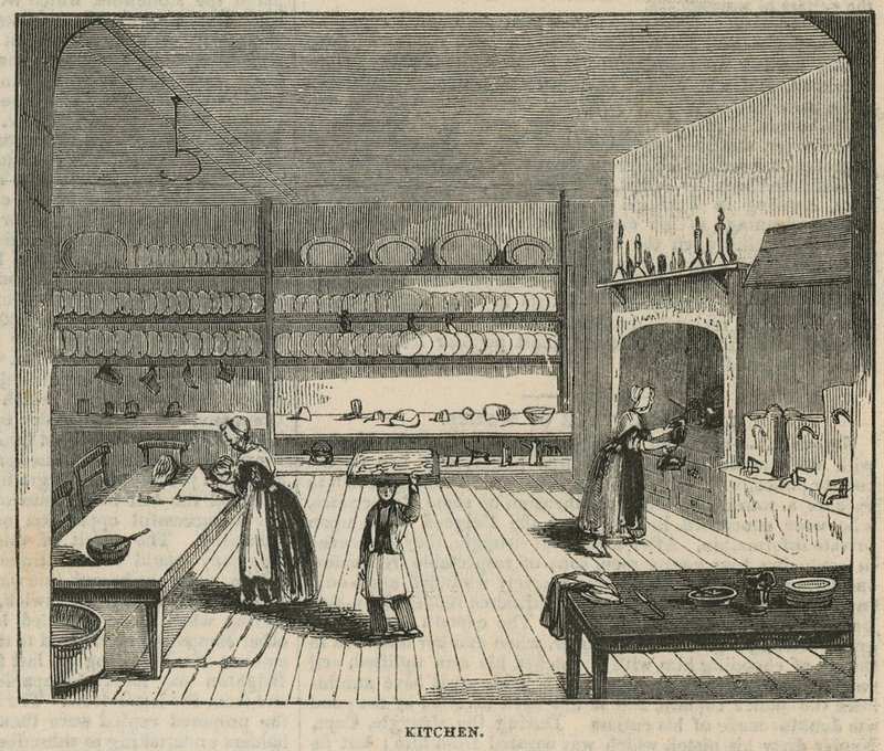 Royal Free Hospital, London: Kitchen by English School