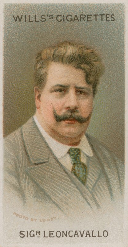 Ruggiero Leoncavallo by English School