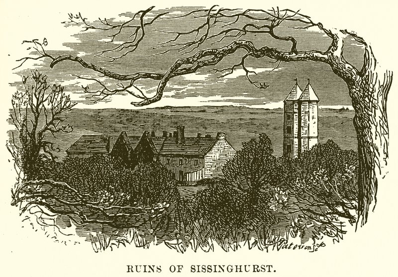 Ruins of Sissinghurst by English School