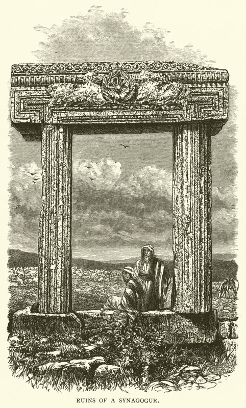 Ruins of a Synagogue by English School