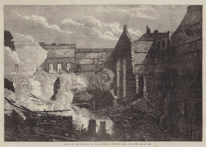 Ruins of the Interior of Her Majesty
