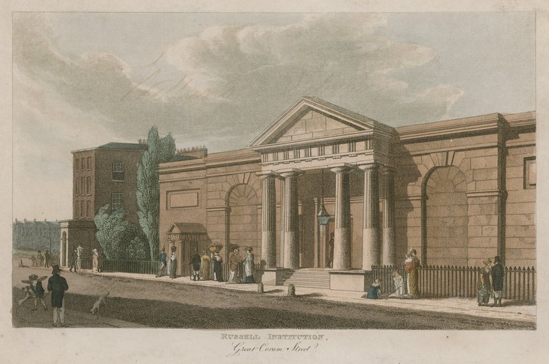 Russell Institution, Great Coram Street, London by English School