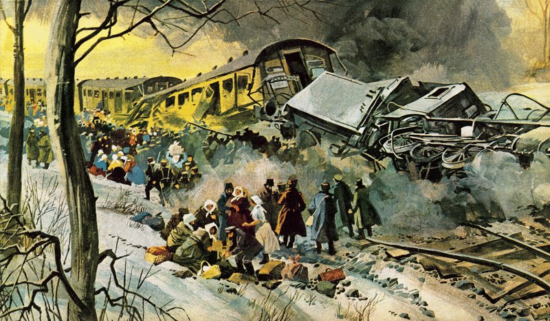 Russian Railway Disaster by English School