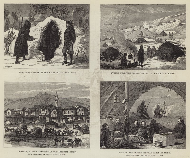Russo Turkish War by English School