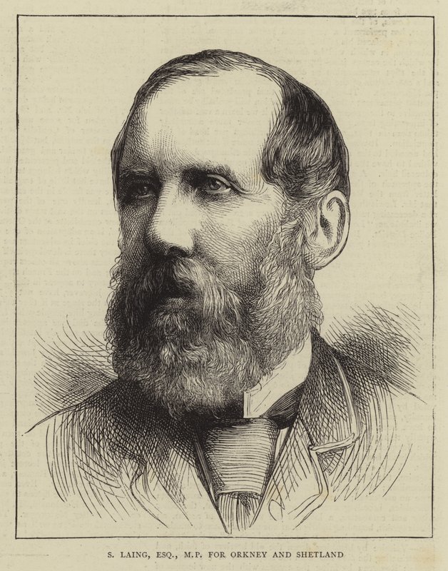 S Laing, Esquire, MP for Orkney and Shetland by English School