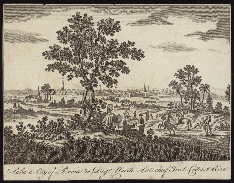 Saba, a City of Persia by English School