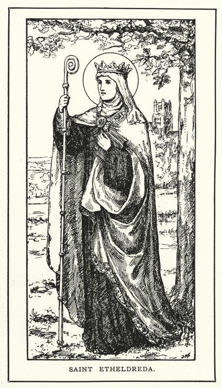 Saint Etheldreda by English School