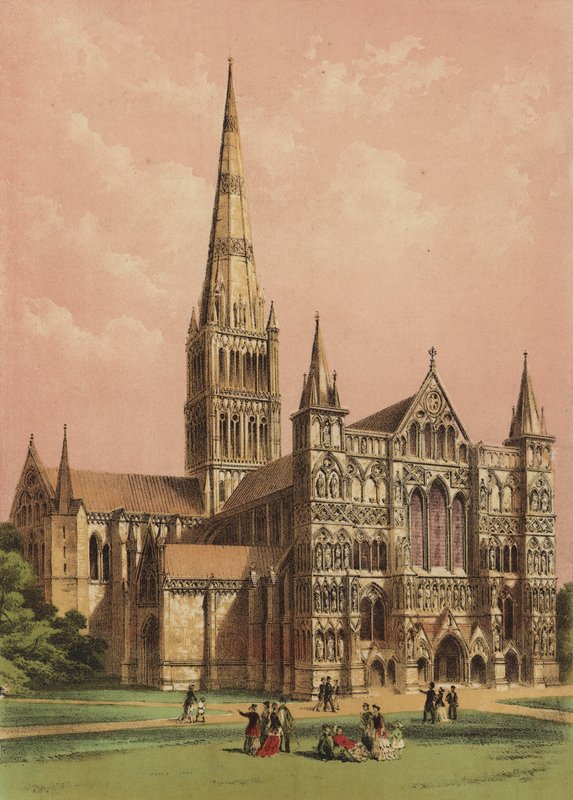 Salisbury Cathedral, Wiltshire by English School