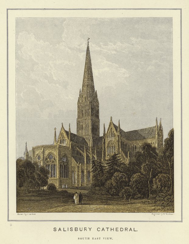Salisbury Cathedral, South East View by English School