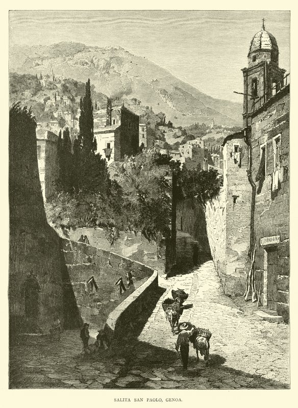 Salita San Paolo, Genoa by English School