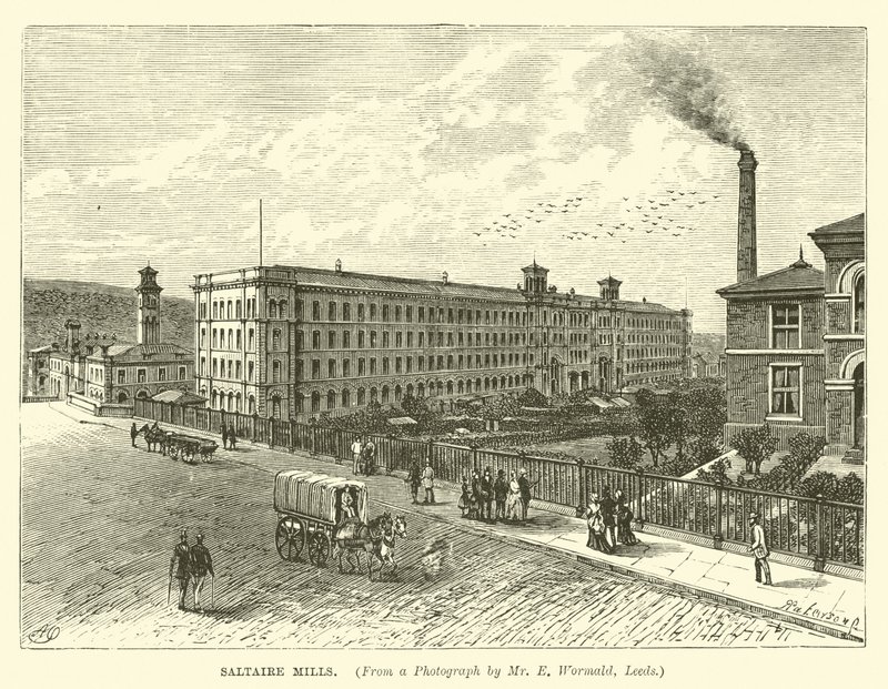 Saltaire Mills by English School