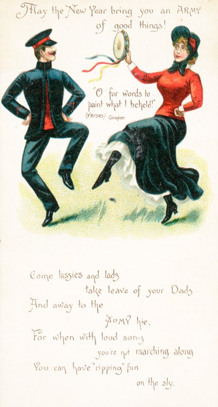 Salvation Army Dancers by English School