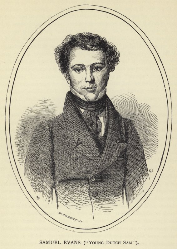 Samuel Evans, Young Dutch Sam by English School