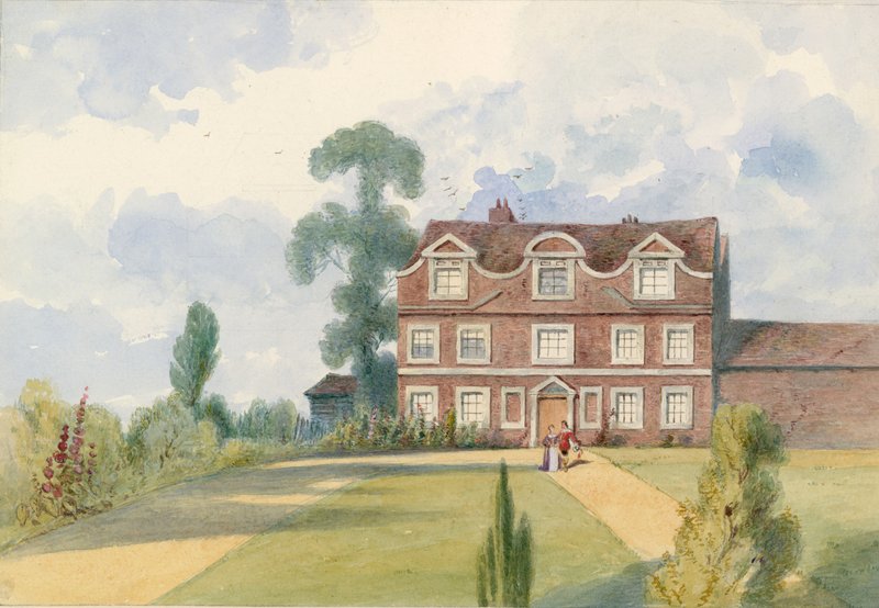 Sandford Manor House, Fulham, London, Formerly the Dwelling Place of Nell Gwynne by English School