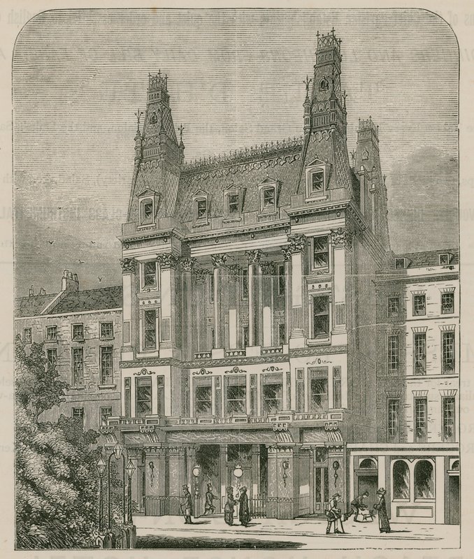 Savile House, Leicester Square, London by English School