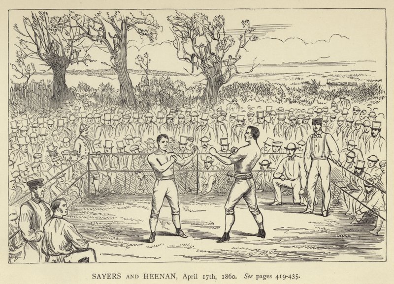 Sayers and Heenan, 17 April 1860 by English School